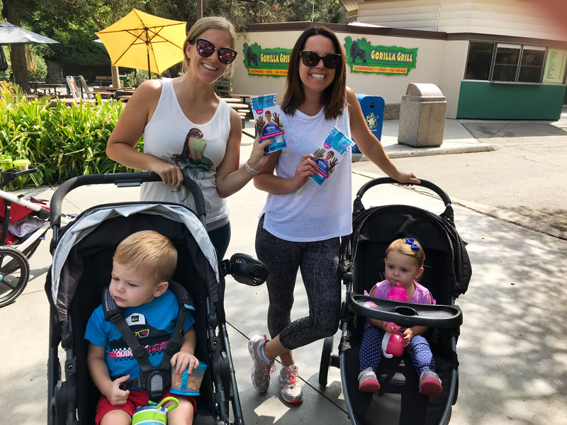 Kleenex Wet Wipes Sampling at zoos